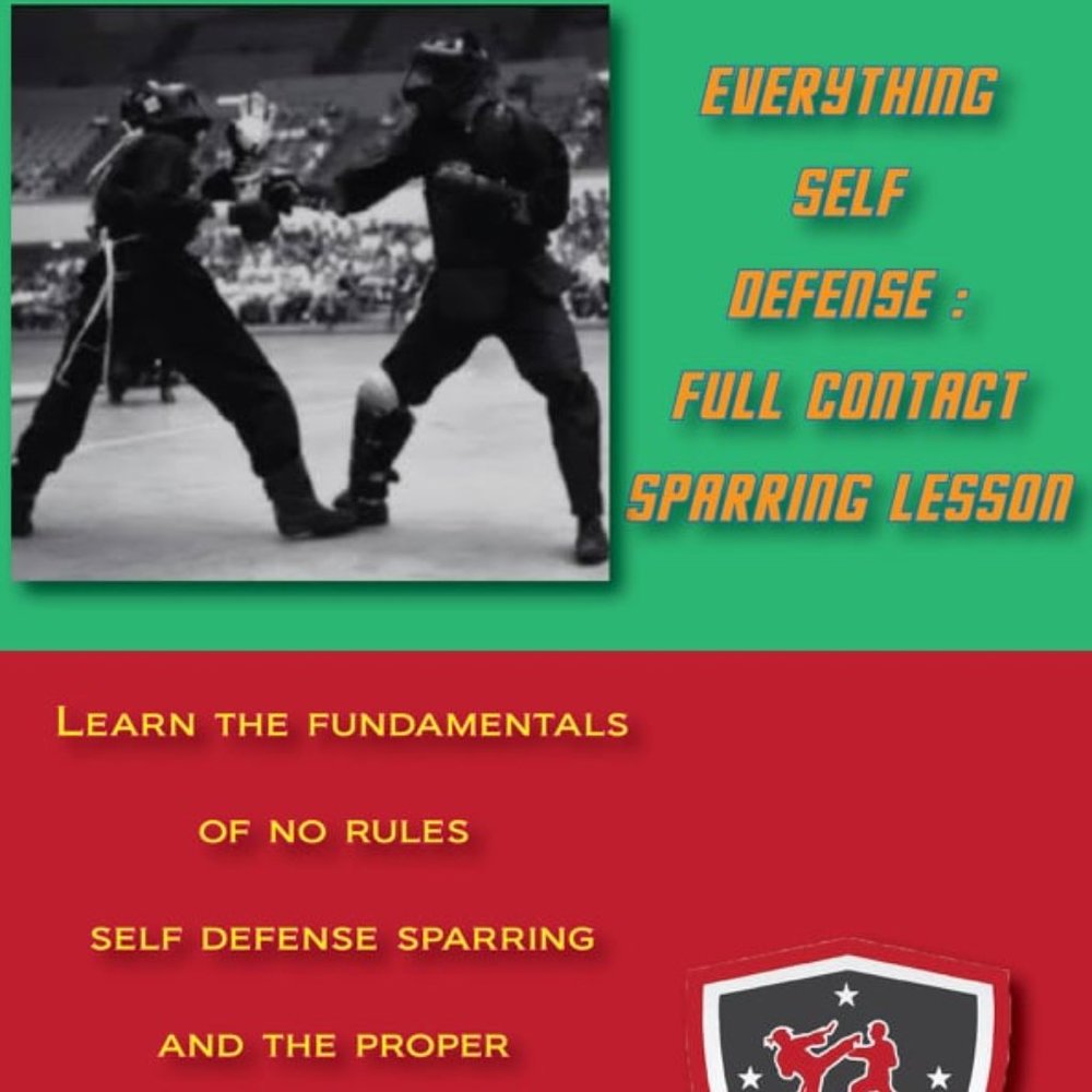 Everything self defense full-contact sparring lesson CD